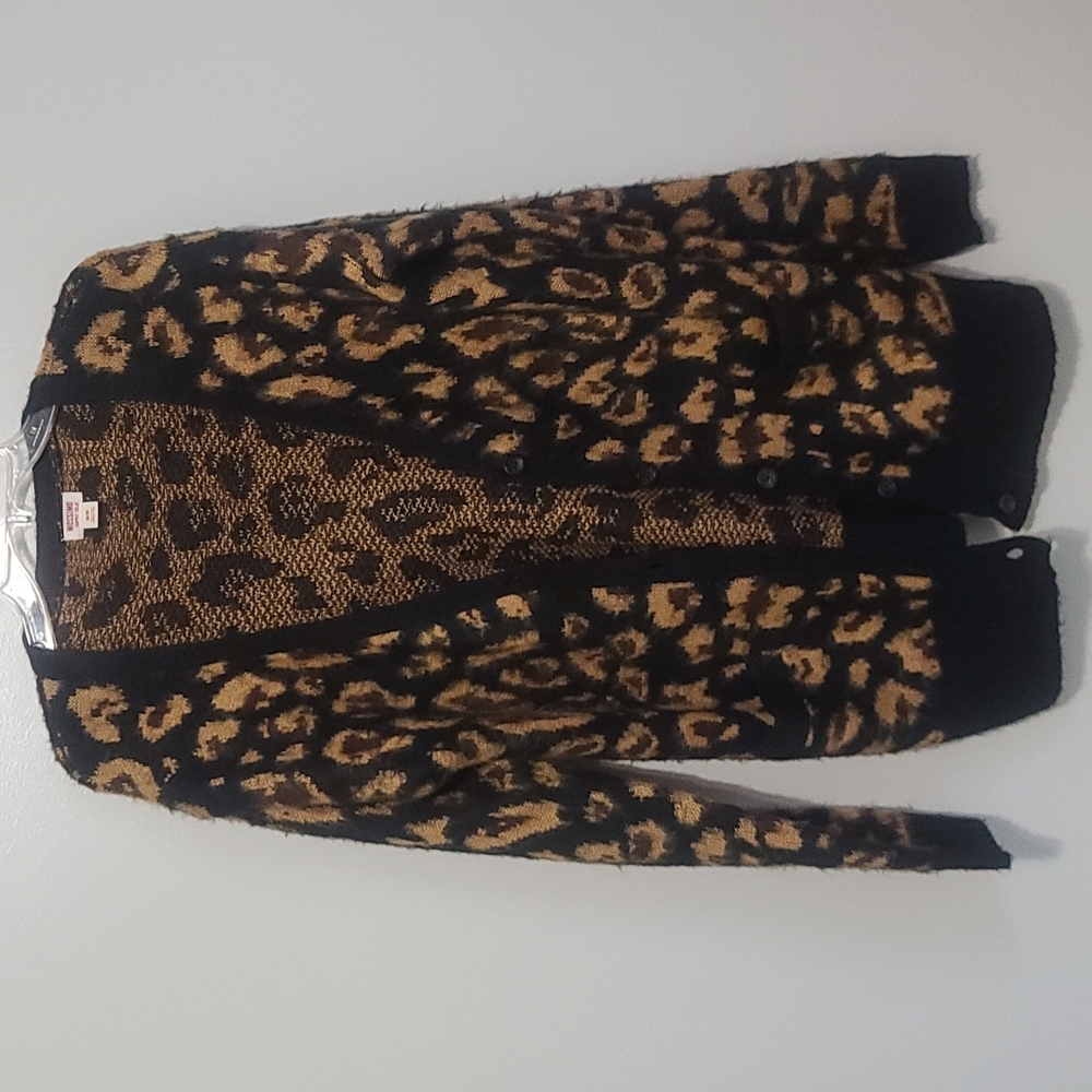 Massimo cheetah print sweater